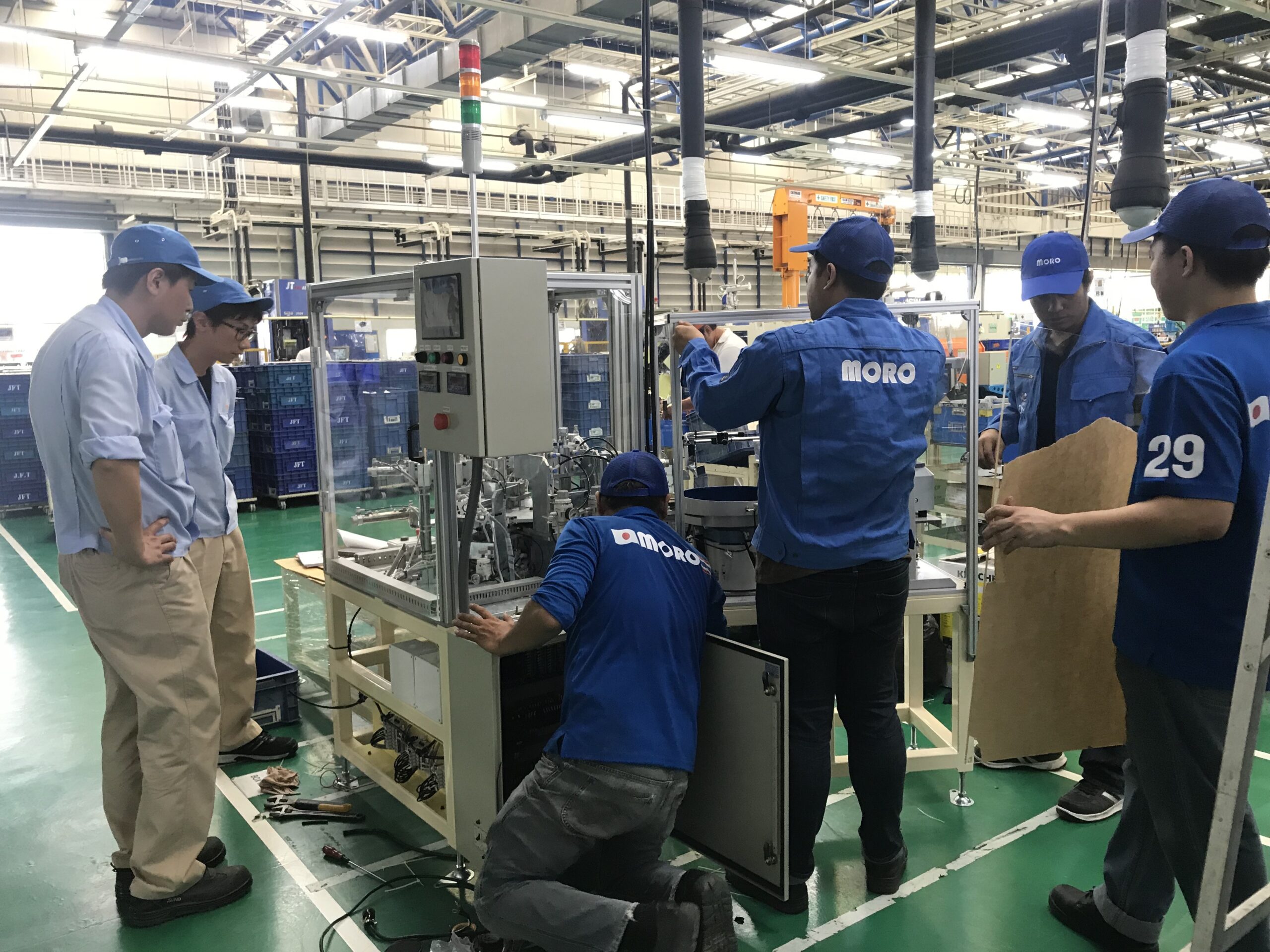 ออกแบบและผลิตเครื่องจักรออโตเมชั่น