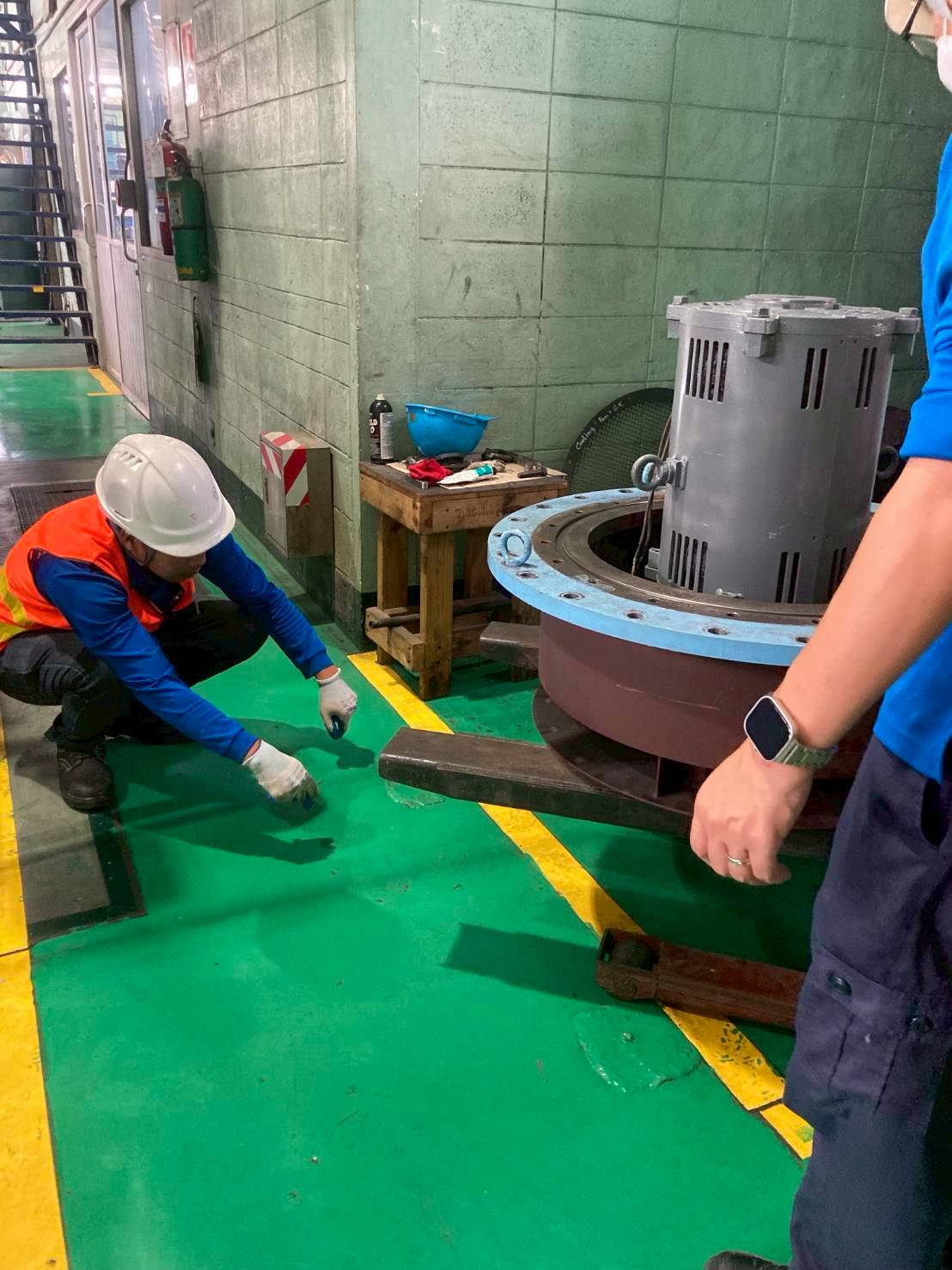 ซ่อมมอเตอร์และติดตั้งเข้าใหม่